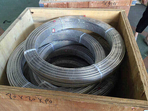 Stainless Steel Coil Tubing and 304/316 Coiled Chemical Injection Line